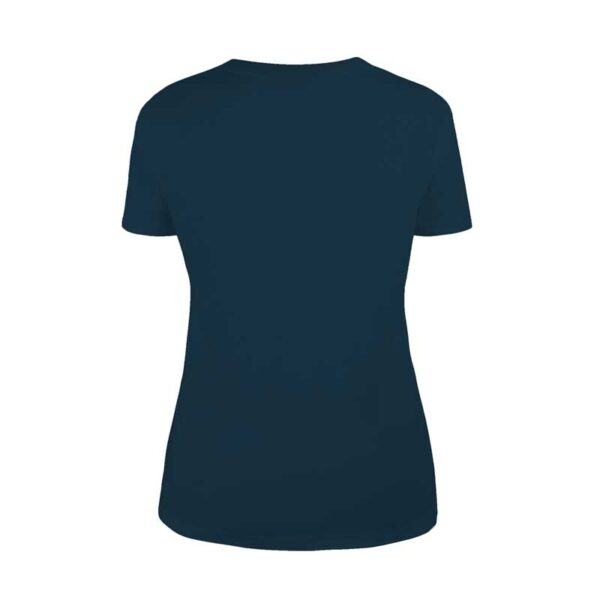 γυναικείο french navy t-shirt με στάμπα χέρι καρδιά πίσω 01
