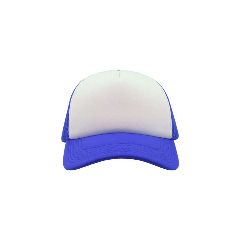 καπέλο atlantis rapper λευκό μπλε μπροστινή όψη