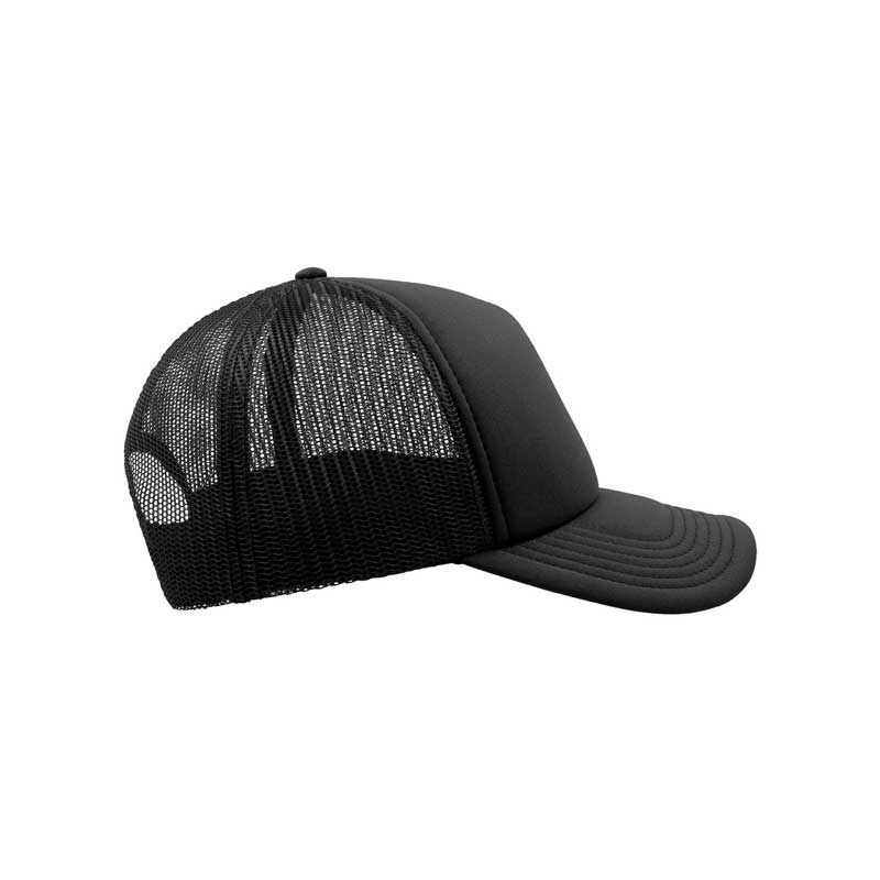 καπέλο atlantis rapper μαύρο μαύρο δεξιά όψη
