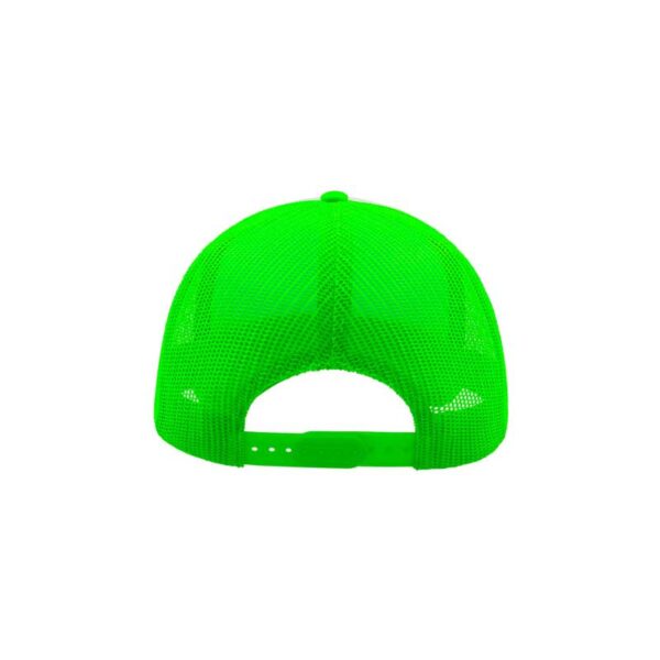καπέλο atlantis rapper πράσινο fluo πίσω όψη
