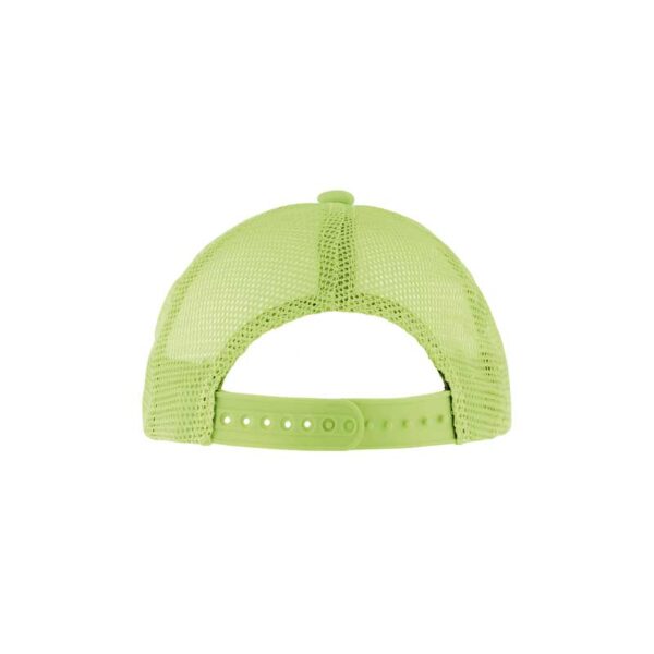 παιδικό καπέλο με δίχτυ νέον πράσινο 04