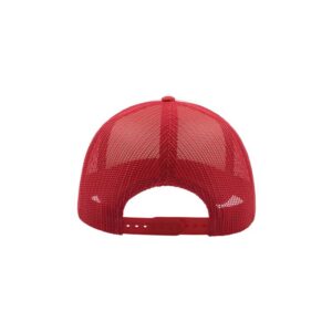 καπέλο atlantis rapper λευκό κόκκινο πίσω όψη