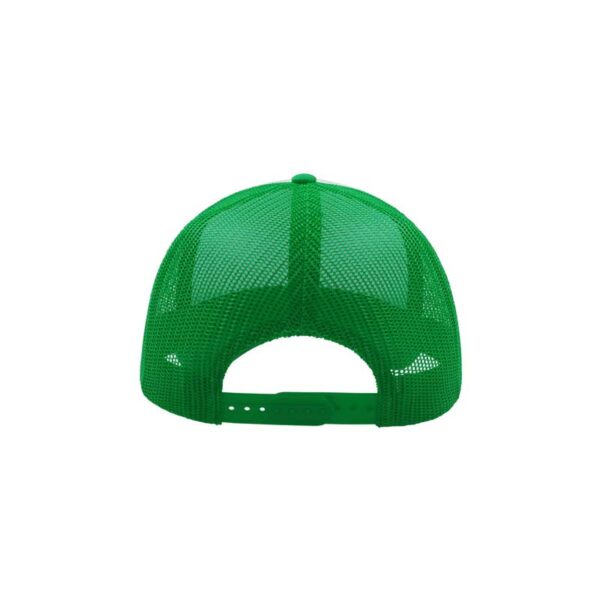καπέλο atlantis rapper λευκό πράσινο πίσω όψη